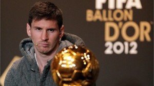 Messi enjoyed an incredible 2012 where he scored 91 goals for club and country.